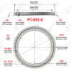 MÂM XOAY PC450-6