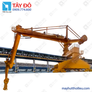 Cement Ship Unloader Movable On Track Rail For Ship 5,000-200,000 Dwt